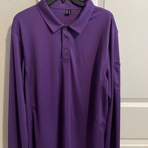 Men's Large Long Sleeve Polo | NWT | Perfect for Casual & Smart Casual